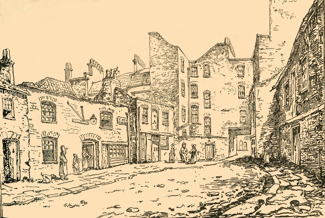 Cato Street, Londen, ca. 1890 door Unbekannt