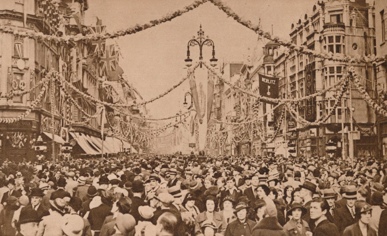 Vieringen voor het Zilveren Jubileum van Koning George V, Londen door Unbekannt