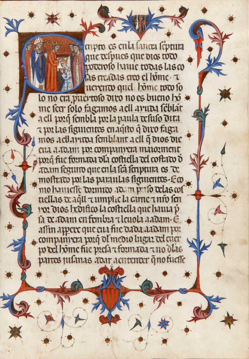 Ceremonie van wijding en kroning van de koningen en koninginnen van Aragon door Unbekannt
