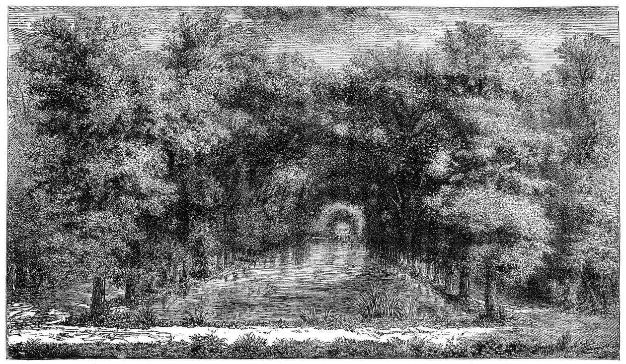 Chantilly Park, Parijs, Frankrijk, 1885 door Unbekannt