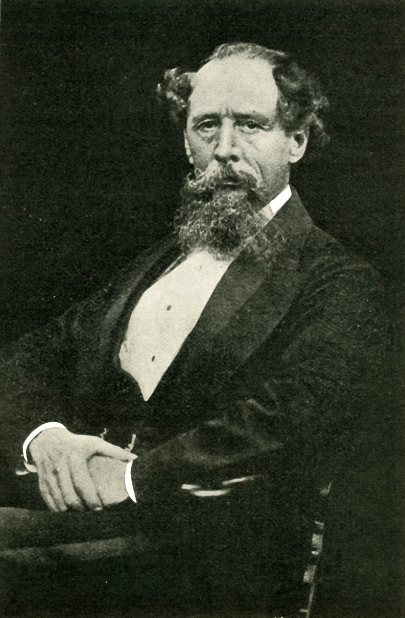 Charles Dickens, 1850s door Unbekannt