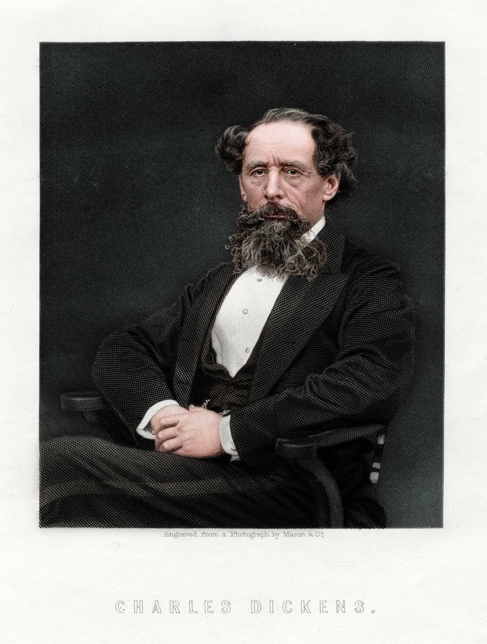 Charles Dickens, Engelse romanschrijver en journalist door Unbekannt