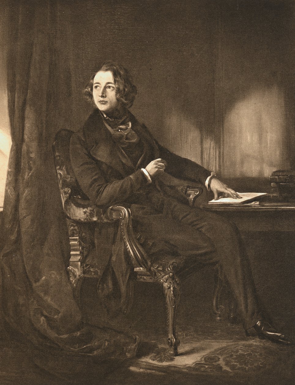 Charles Dickens, Engelse romanschrijver en journalist door Unbekannt