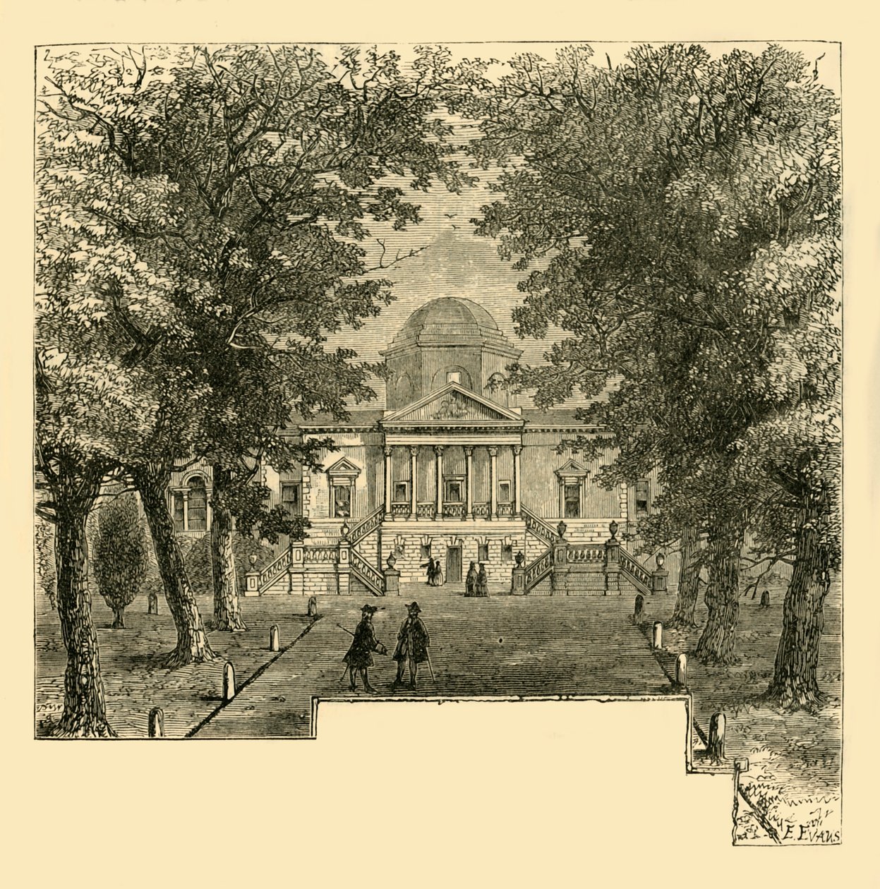 Chiswick House, in 1763, ca. 1878 door Unbekannt