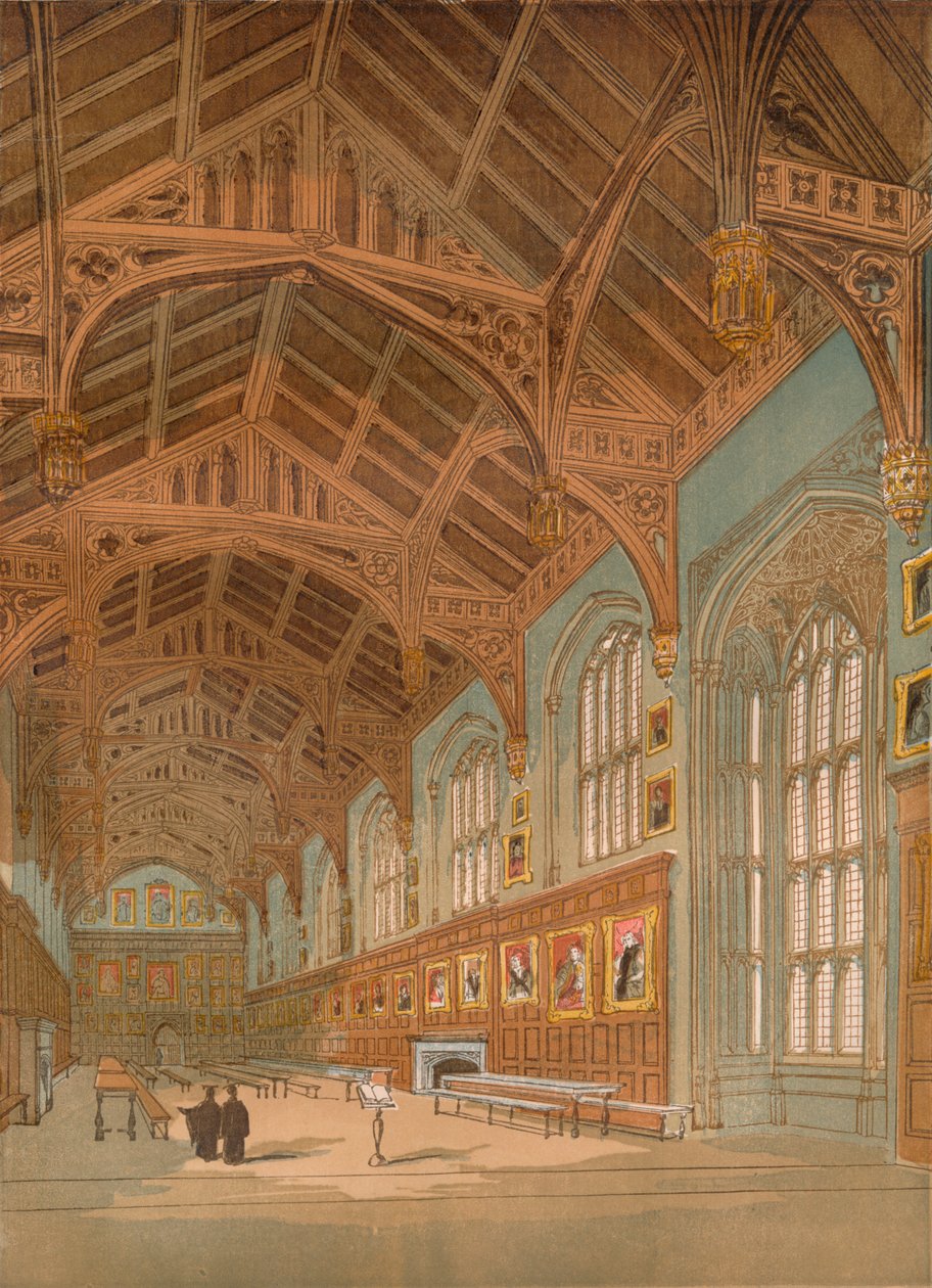Christ Church Hall, Oxford, c1845, 1864 door Unbekannt