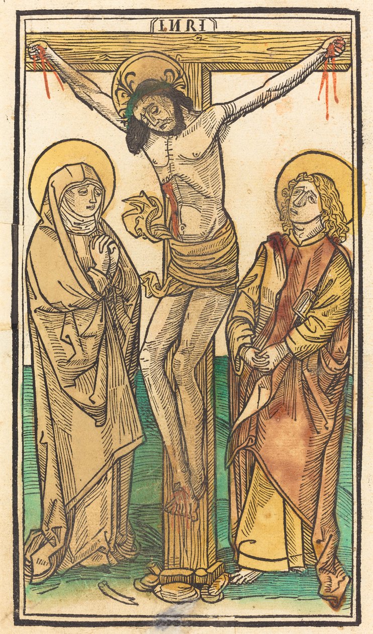Christus aan het Kruis, ca. 1485 door Unbekannt