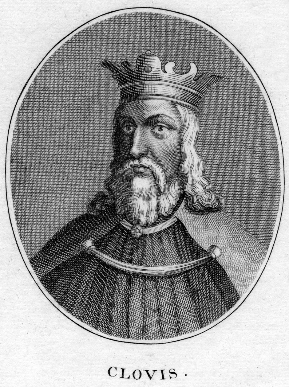 Clovis, koning van de Franken door Unbekannt