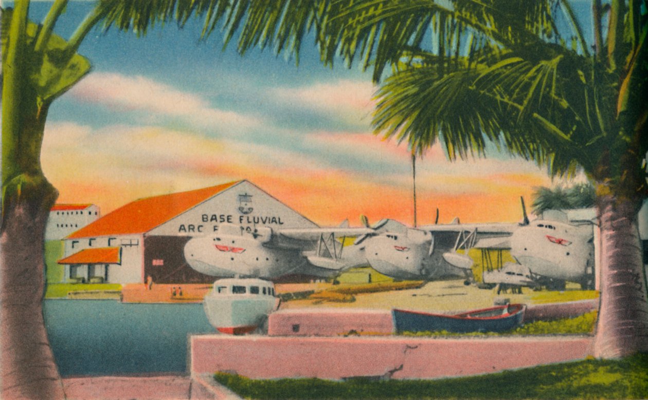 Colombiaanse Marine Rivierbasis, Barranquilla, ca. 1940s door Unbekannt