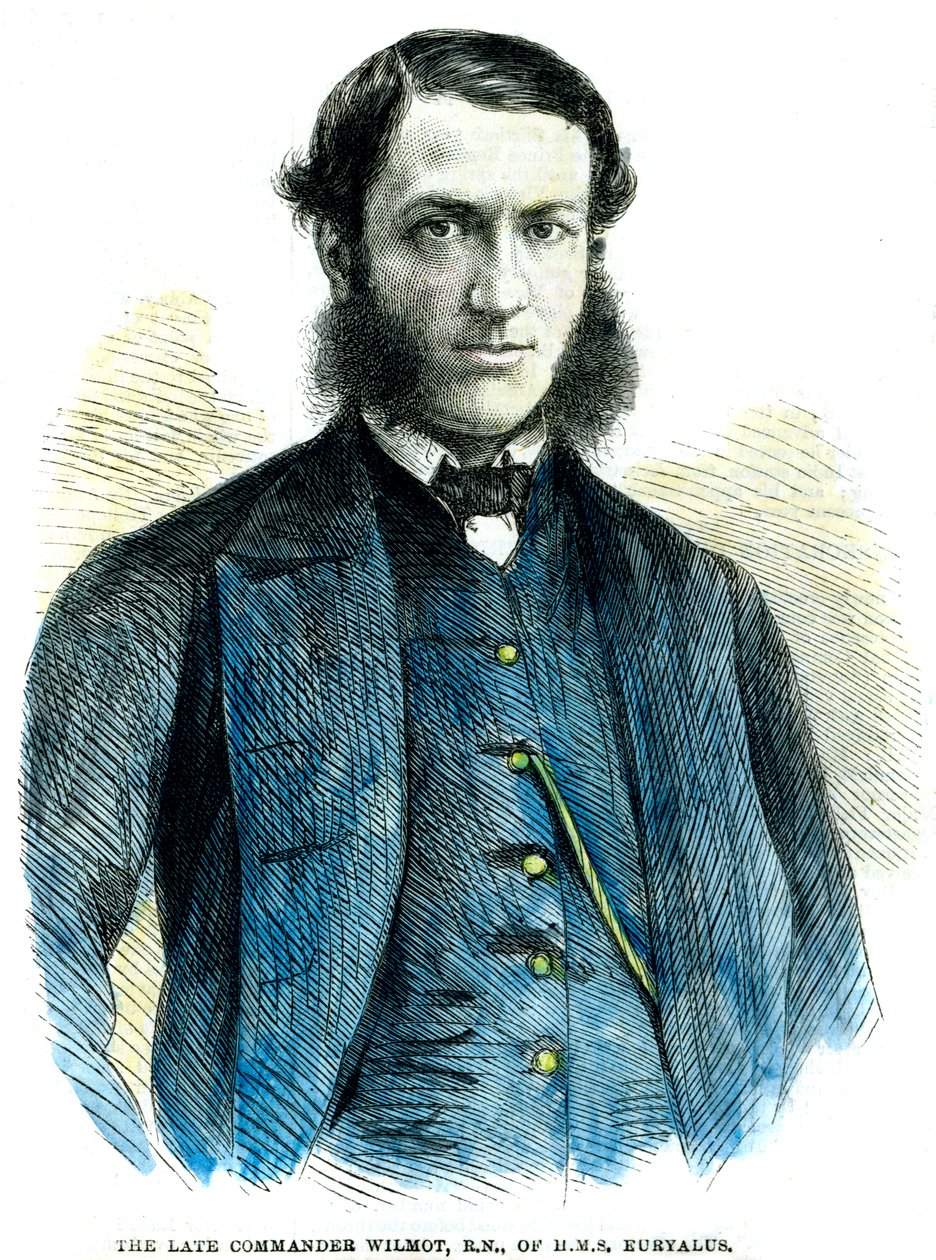 Commandant Wilmot, van HMS Euryalus door Unbekannt