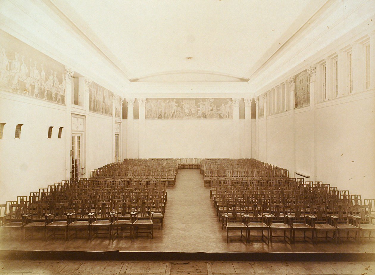 Concertzaal, Huis van de Vereniging van Literatuur en Kunsten, Rusland, 1910s door Unbekannt