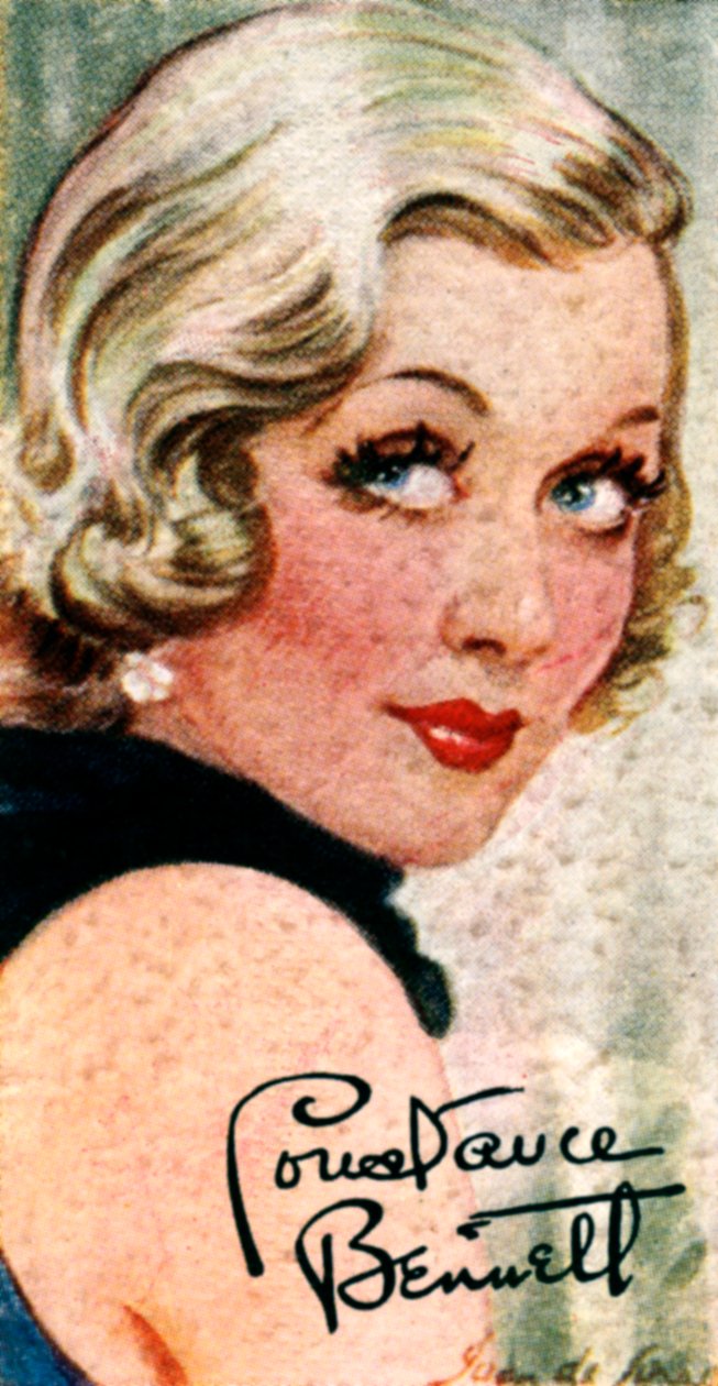 Constance Campbell Bennett, 1904-1965, Amerikaanse actrice, 20e eeuw door Unbekannt