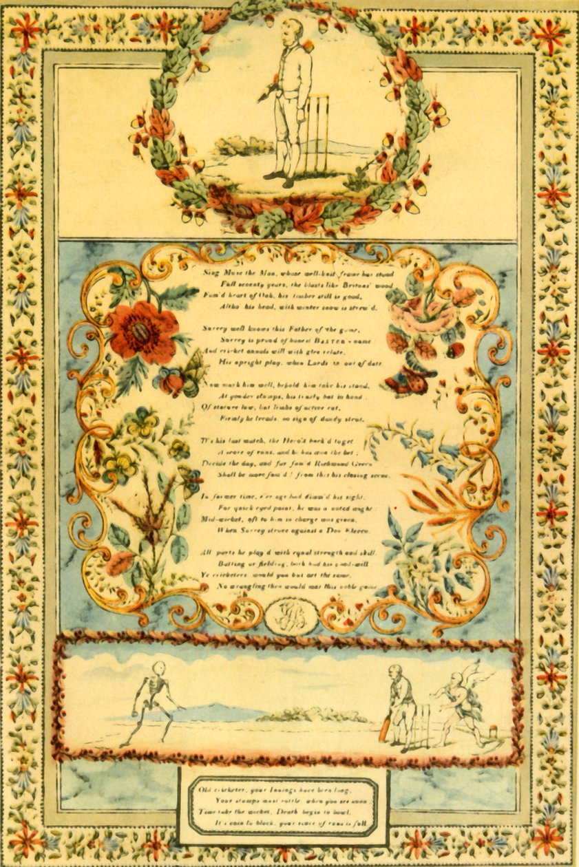 Krekellied ter ere van Eerlijke Baxter van Surrey, 1839, 1947 door Unbekannt