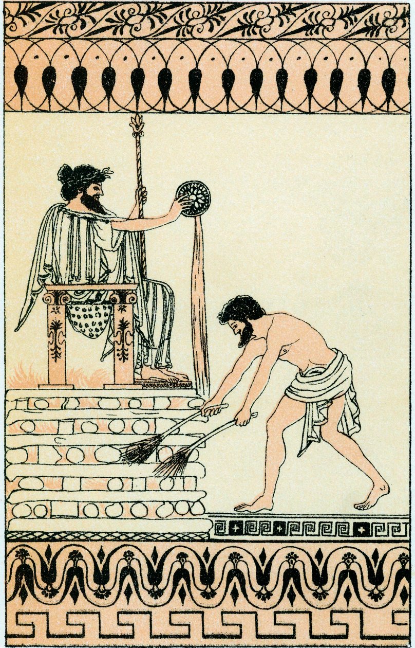 Croesus, laatste koning van Lydië vanaf ca. 560 v.Chr. door Unbekannt