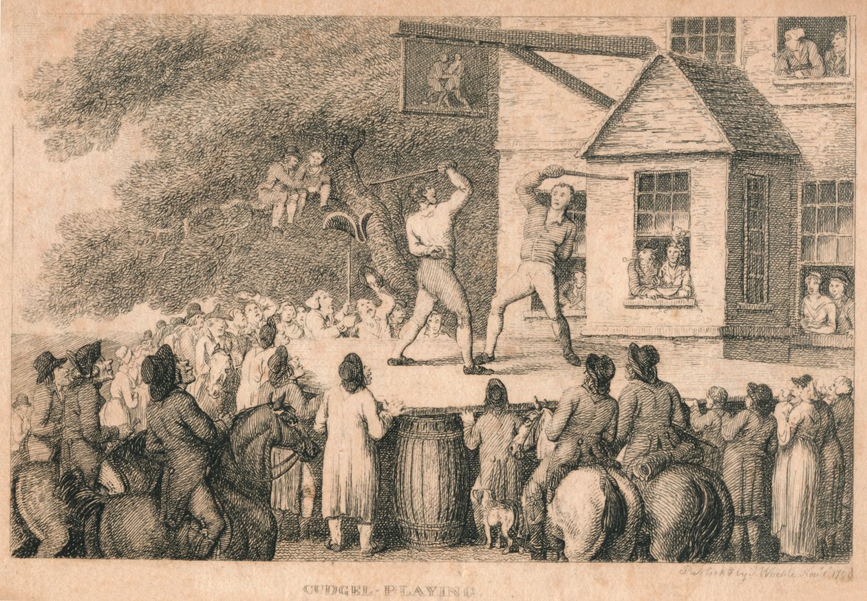 Knuppelspel, 1799 door Unbekannt
