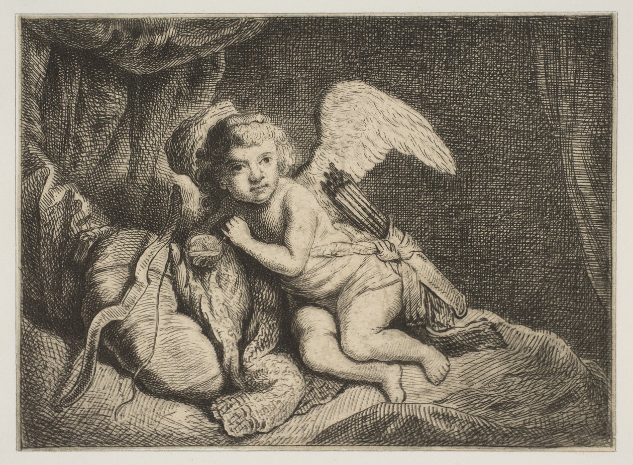 Cupido Rustend kopie door Unbekannt