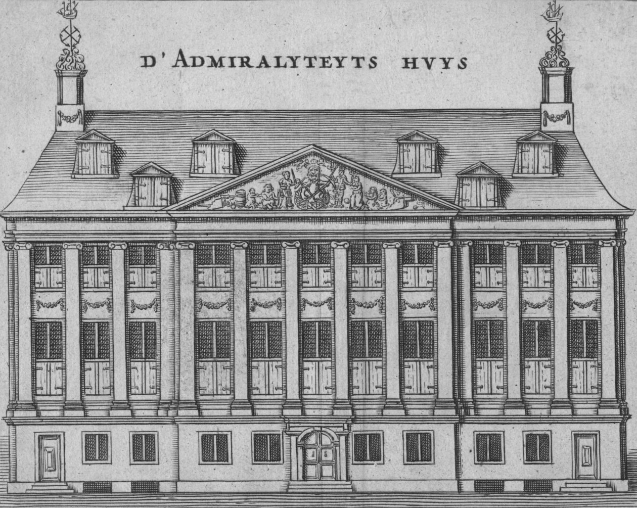 DAdmiralyteyts Huys, laat 17e-begin 18e eeuw door Unbekannt