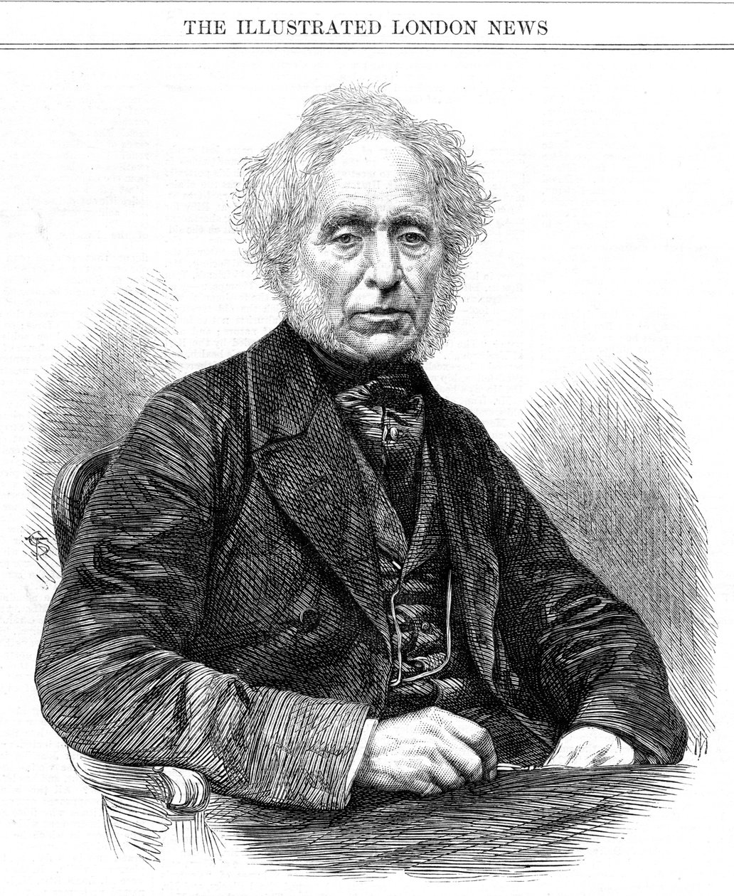 David Brewster, Schotse natuurkundige, 1868 door Unbekannt