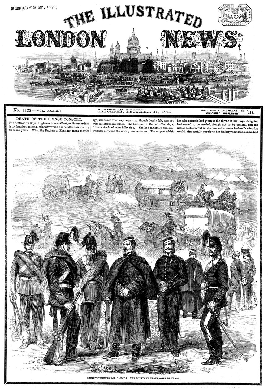 Dood van Albert 1819-1861, Prins-gemaal van Koningin Victoria, 14 december 1861 door Unbekannt