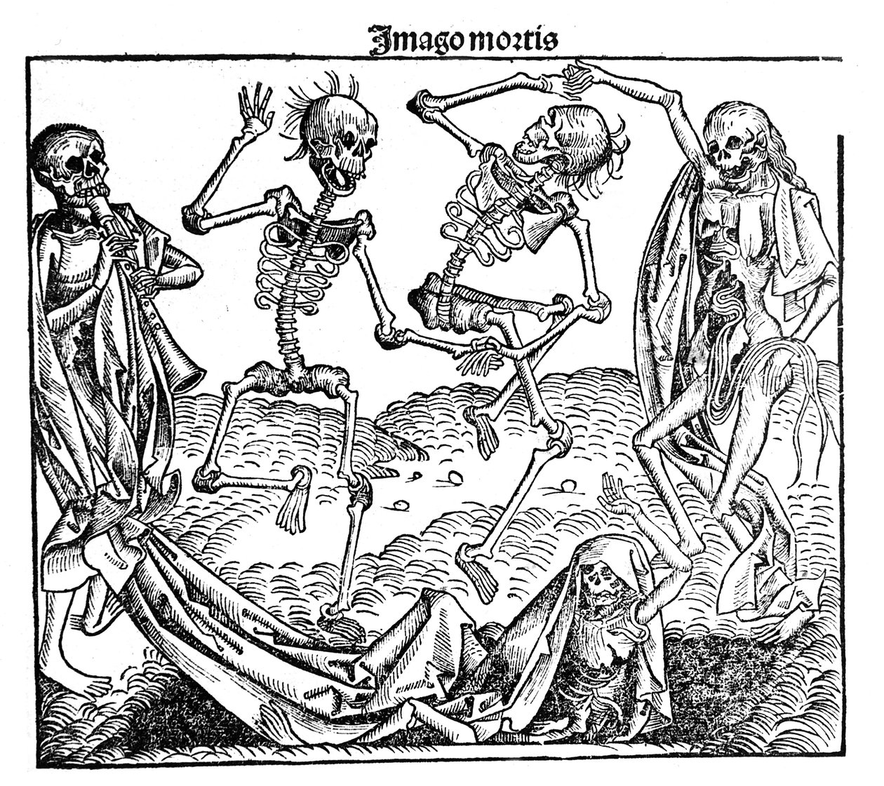 De dood triomfantelijk, 1493 door Unbekannt
