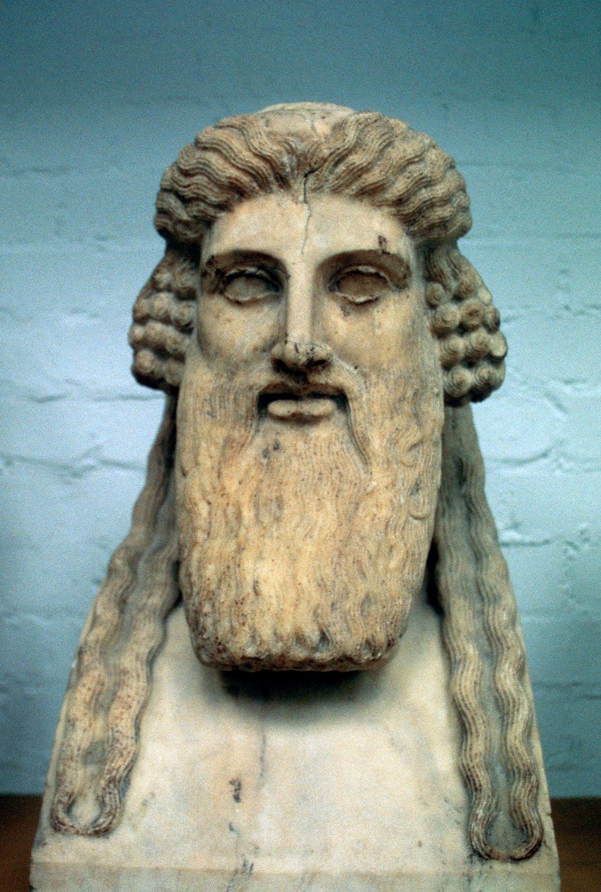 Dionysius, Griekse god van de wijn door Unbekannt