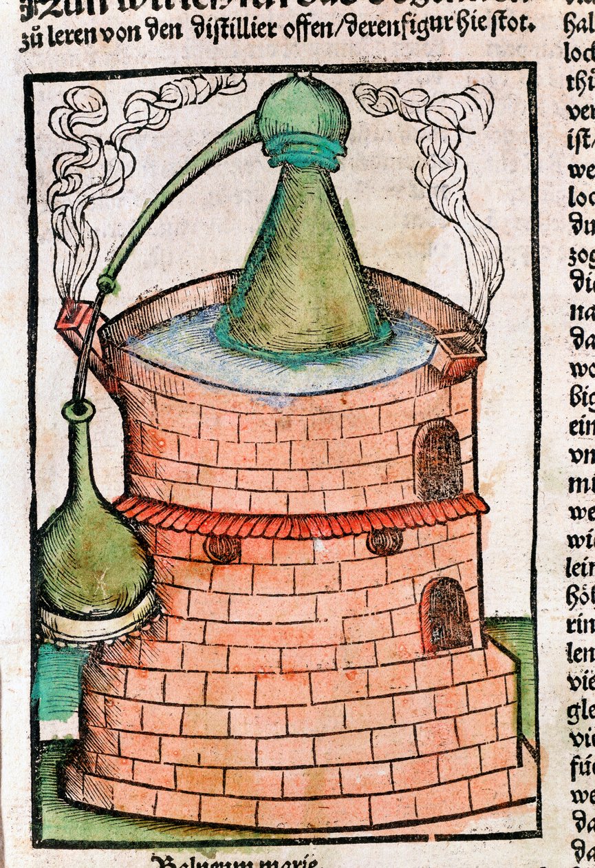 Distillatie, 1500 door Unbekannt
