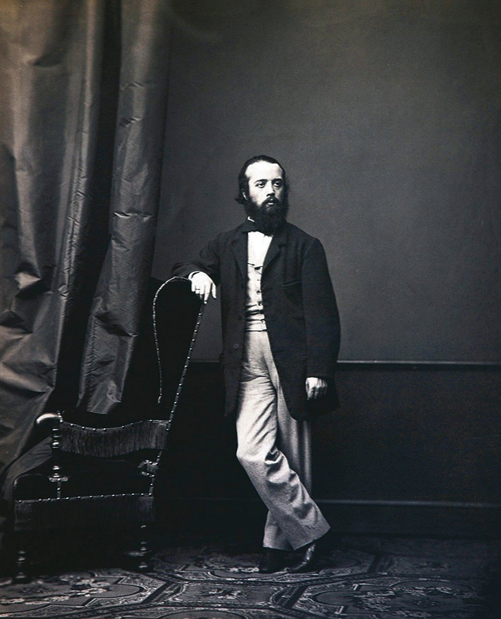 Dmitry Dmitryevich Minaev, Russische dichter, 1860s door Unbekannt