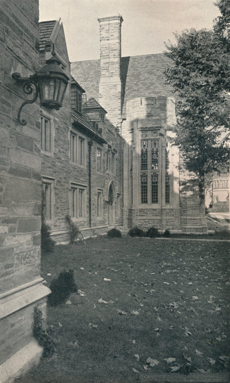 Slaapzalen en Eetzaal. Princeton University, New Jersey, ca. 1922 door Unbekannt