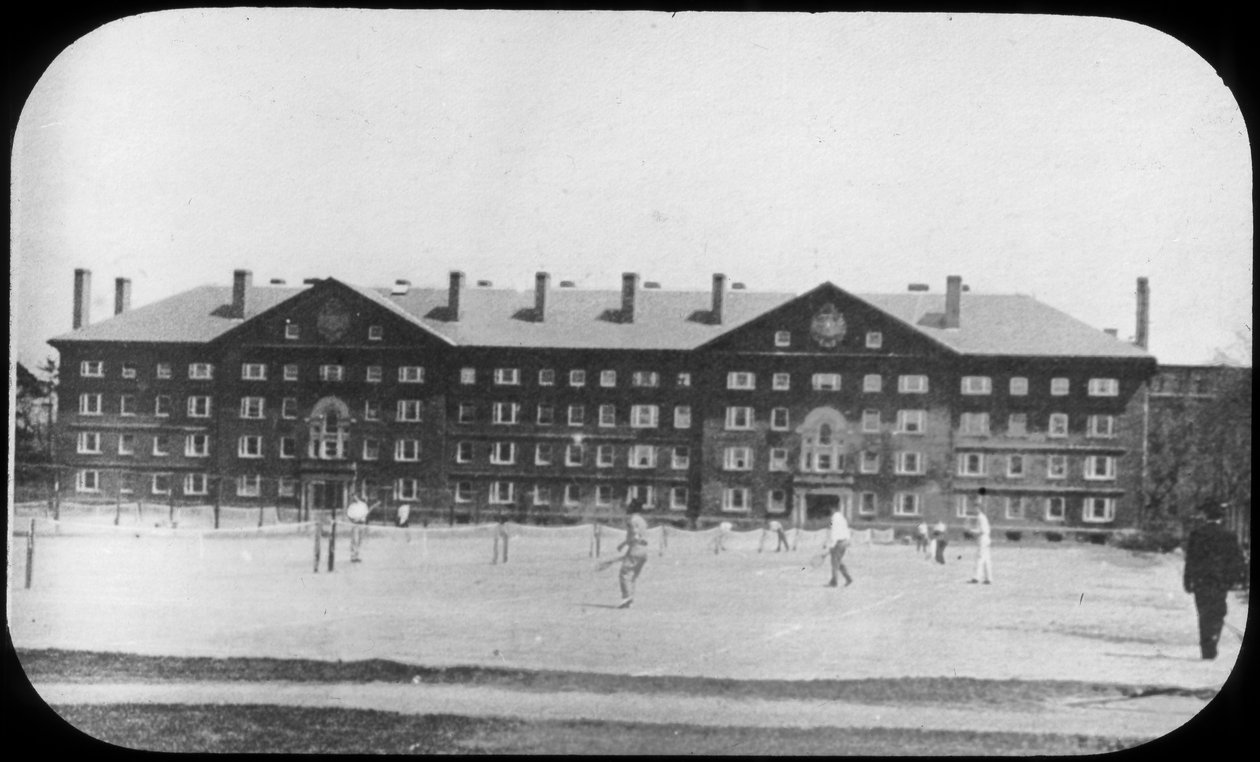 Slaapgebouw, Harvard University, Massachusetts, VS door Unbekannt