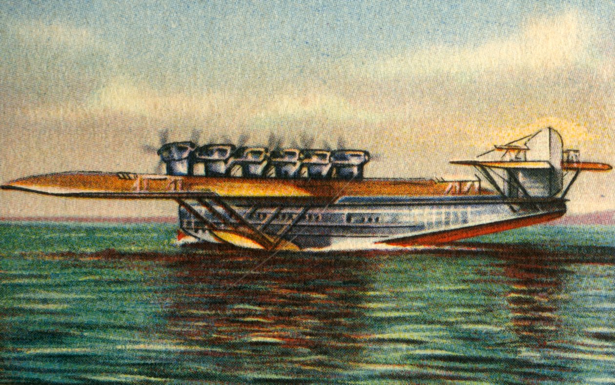Dornier Do X II vliegboot door Unbekannt