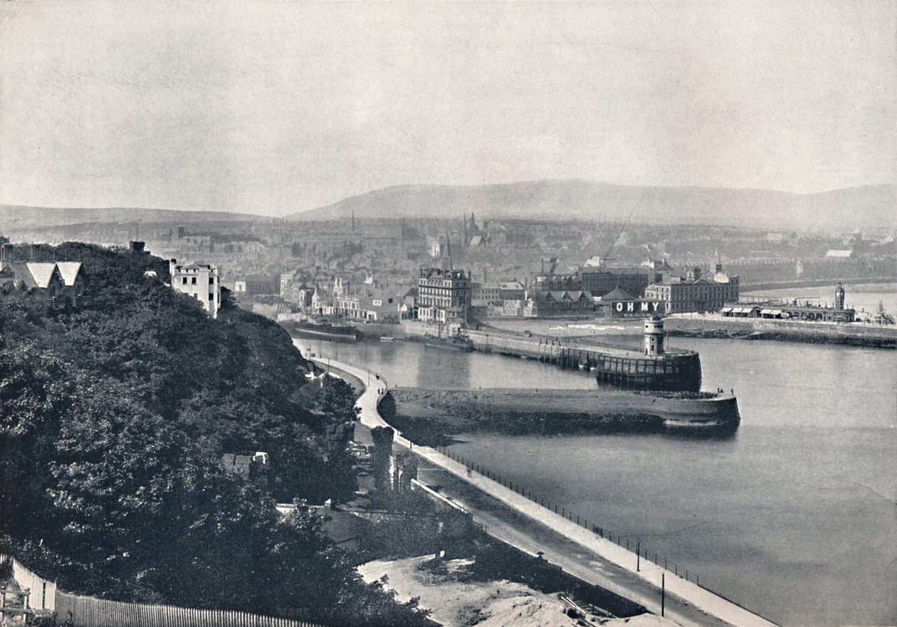 Douglas - Vanaf Douglas Head, 1895 door Unbekannt