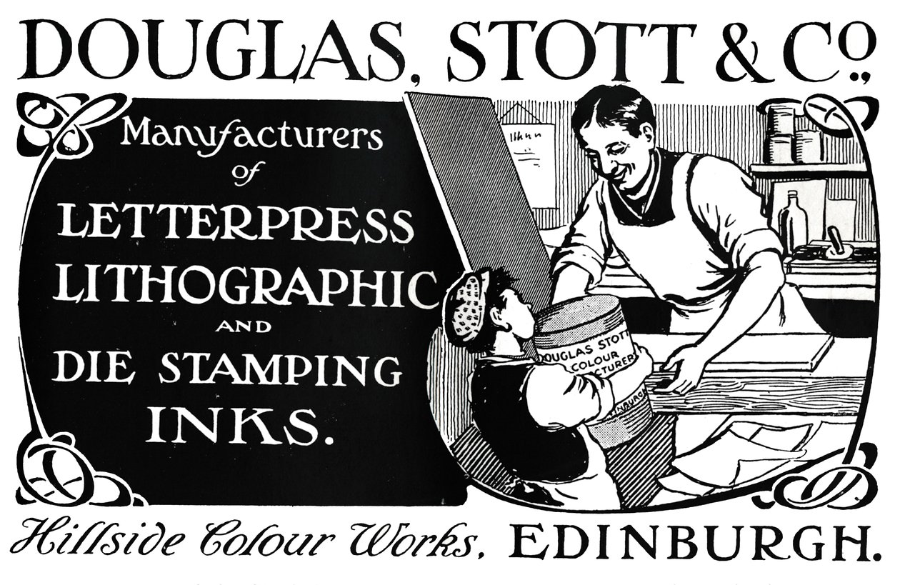 Douglas Stott & Co. advertentie door Unbekannt