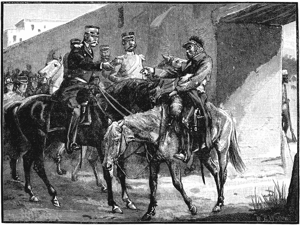 Dr. Brydon arriveert in Jelalabad met nieuws over Britse doden, Eerste Anglo-Afghaanse Oorlog, 1842 door Unbekannt
