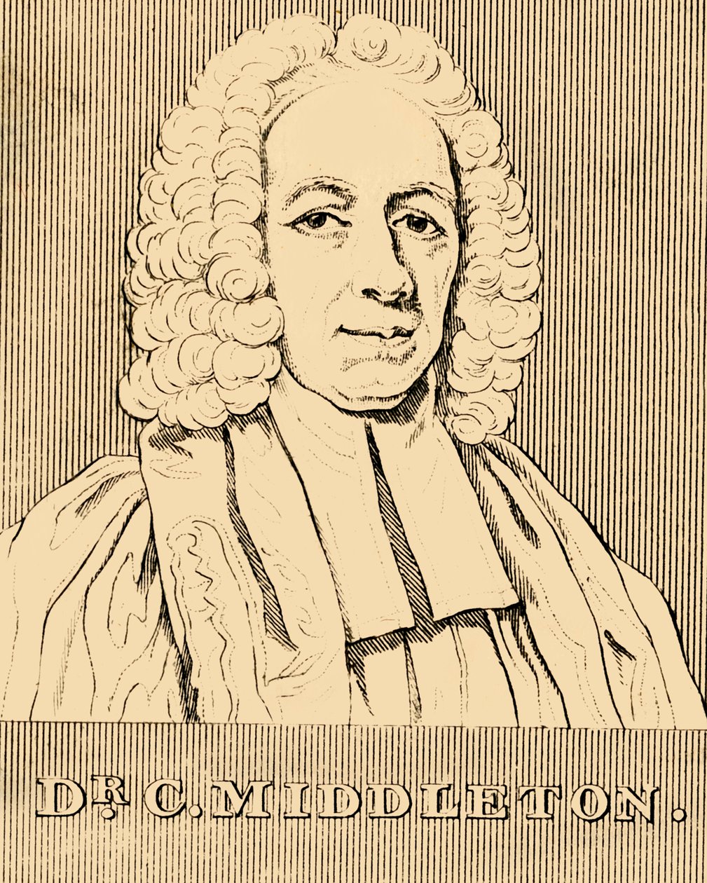 Dr. C. Middleton, 1683-1750, 1830 door Unbekannt