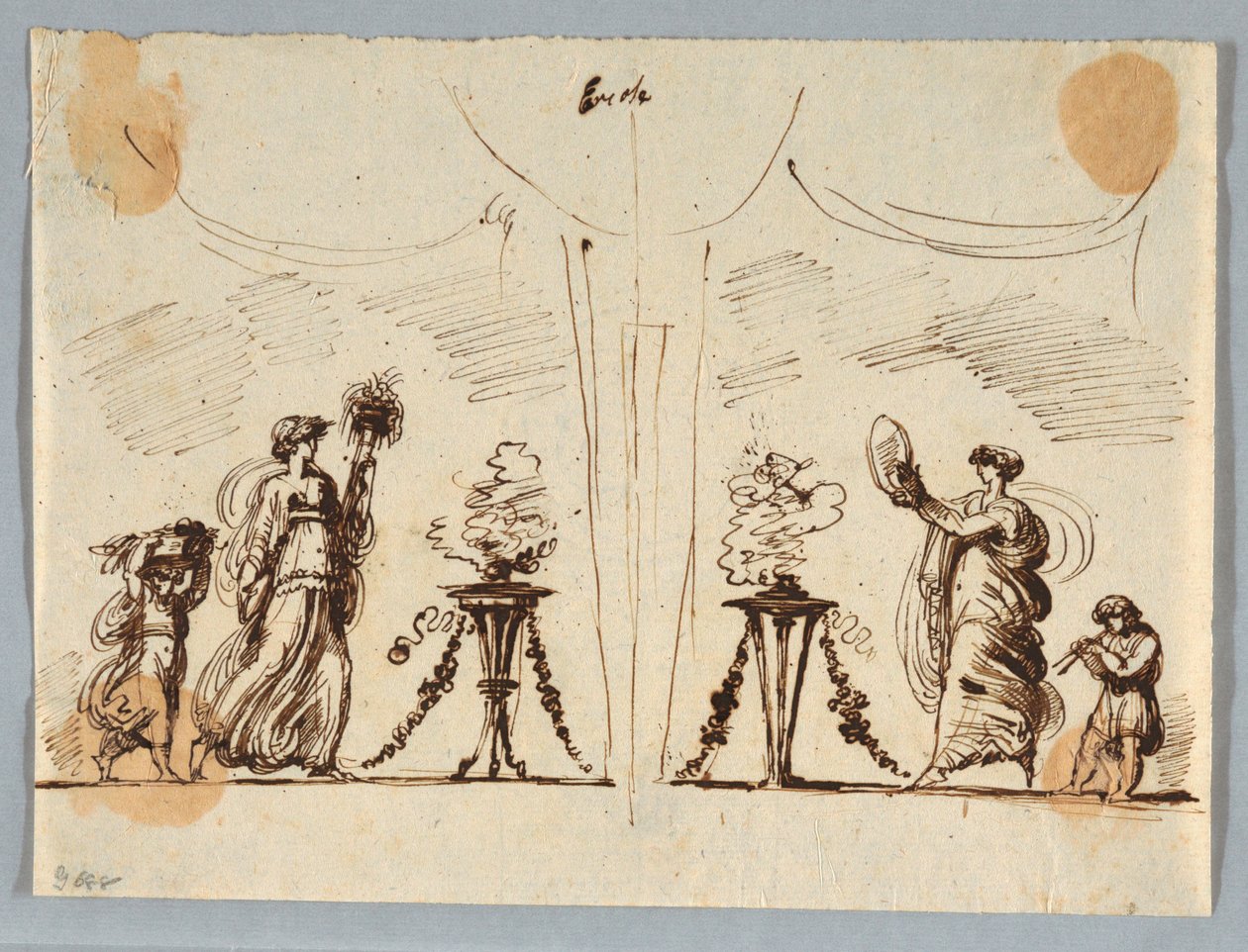 Tekening (Italië) door Unbekannt