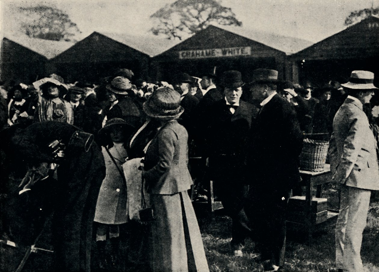 Vroege vlucht in een zwaarder dan lucht machine, 1910 door Unbekannt
