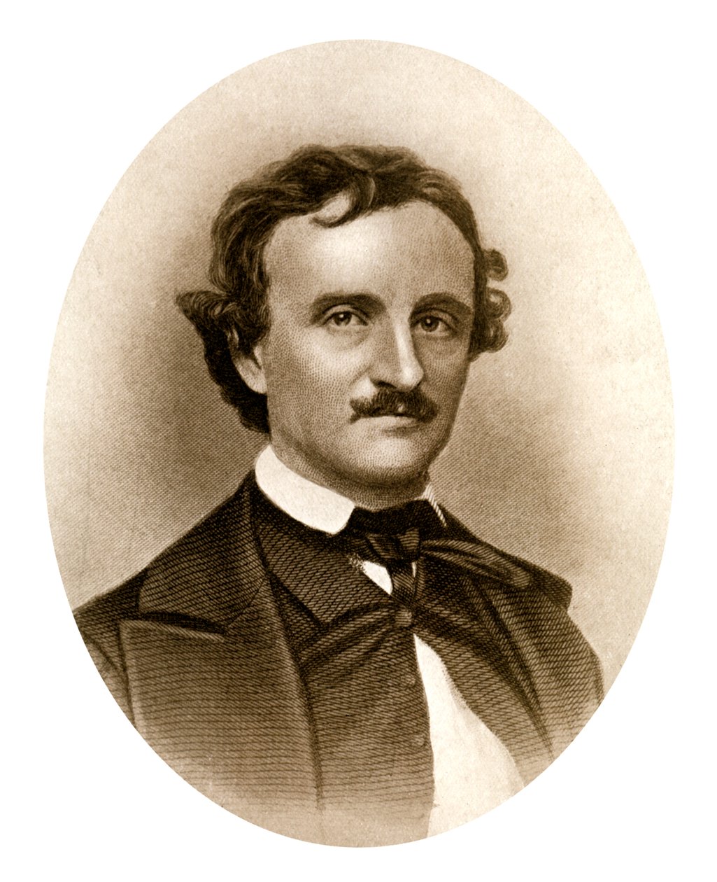 Edgar Allan Poe, Amerikaanse dichter, schrijver van korte verhalen, redacteur en criticus door Unbekannt
