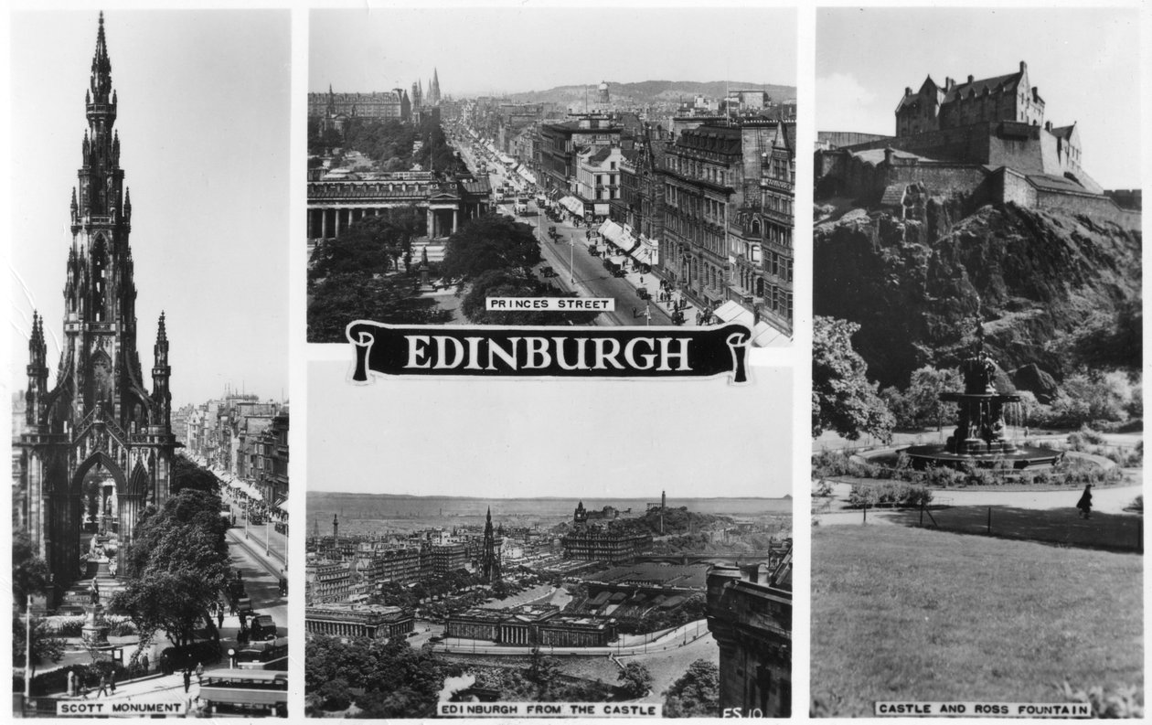 Edinburgh, Schotland, 20e eeuw door Unbekannt