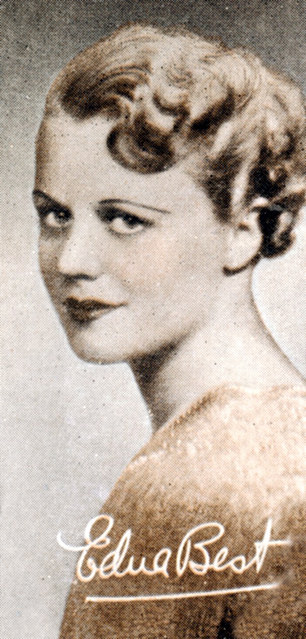 Edna Best 1900-1974, Britse toneel- en filmactrice, 1935 door Unbekannt