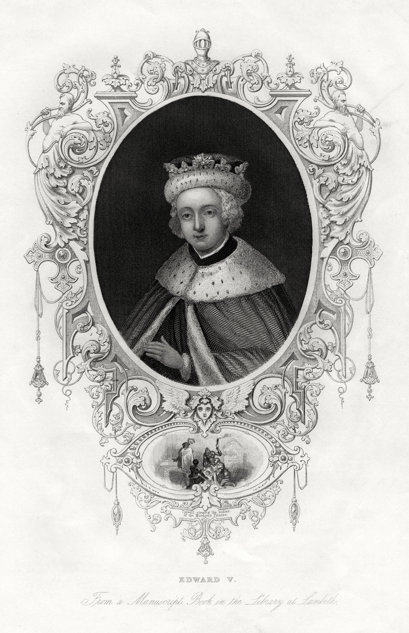 Edward V, koning van Engeland, 1860 door Unbekannt