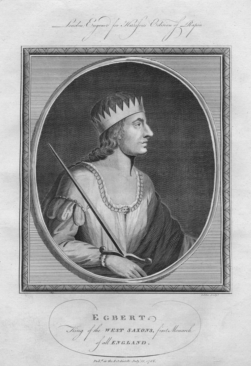 Egbert, Koning van Wessex, 1786 door Unbekannt