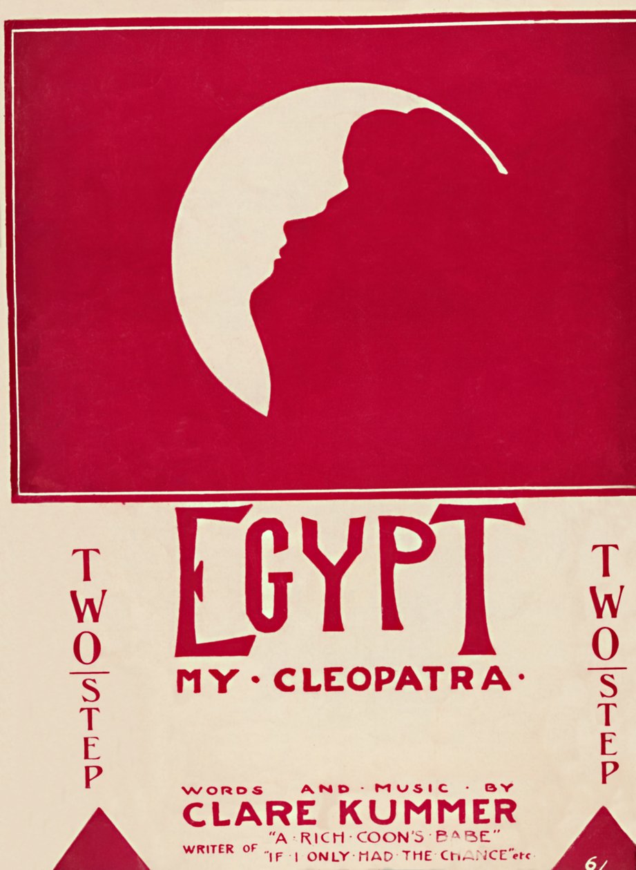 Egypte, mijn Cleopatra, 1904 door Unbekannt