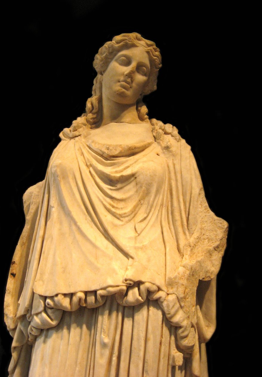 Eirene, de Godin van Vrede Romeinse kopie van een Grieks origineel, 1e helft 1e eeuw na Christus door Unbekannt