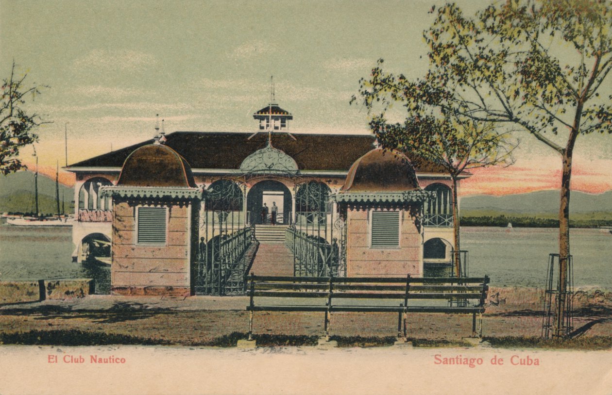 El Club Nautico - Santiago de Cuba, 1908 door Unbekannt