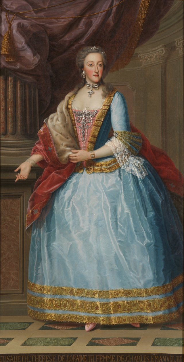 Elisabeth Therese van Lotharingen 1711-1741, Koningin van Sardinië door Unbekannt