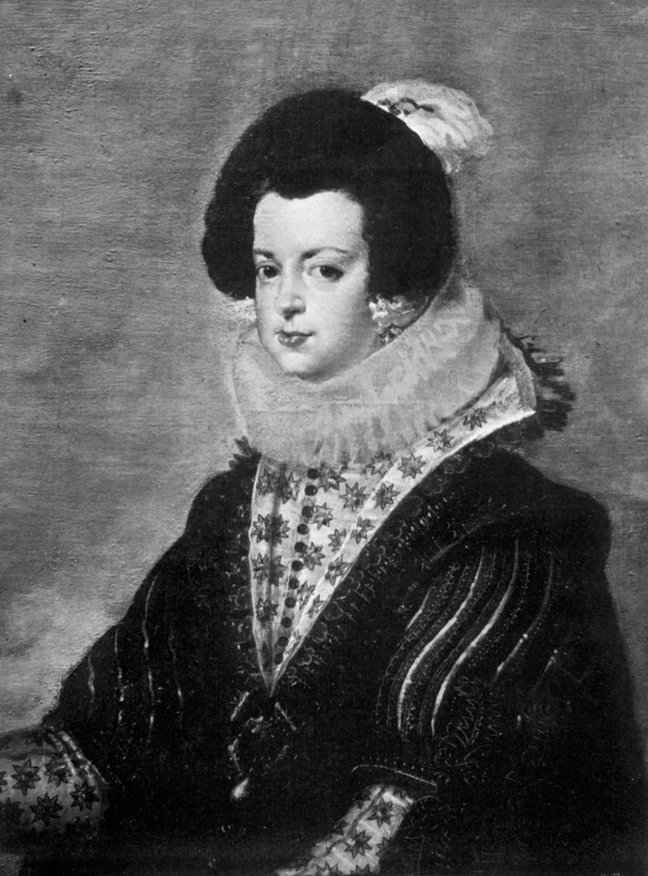 Elisabeth van Bourbon, vrouw van koning Filips IV van Spanje, ca. 1630 1901 door Unbekannt