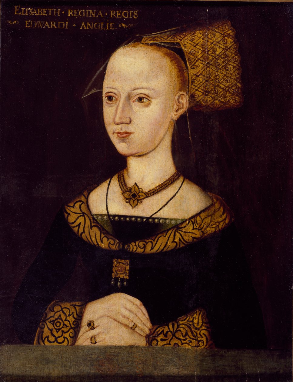Elizabeth Woodville, Koningin van Edward IV door Unbekannt