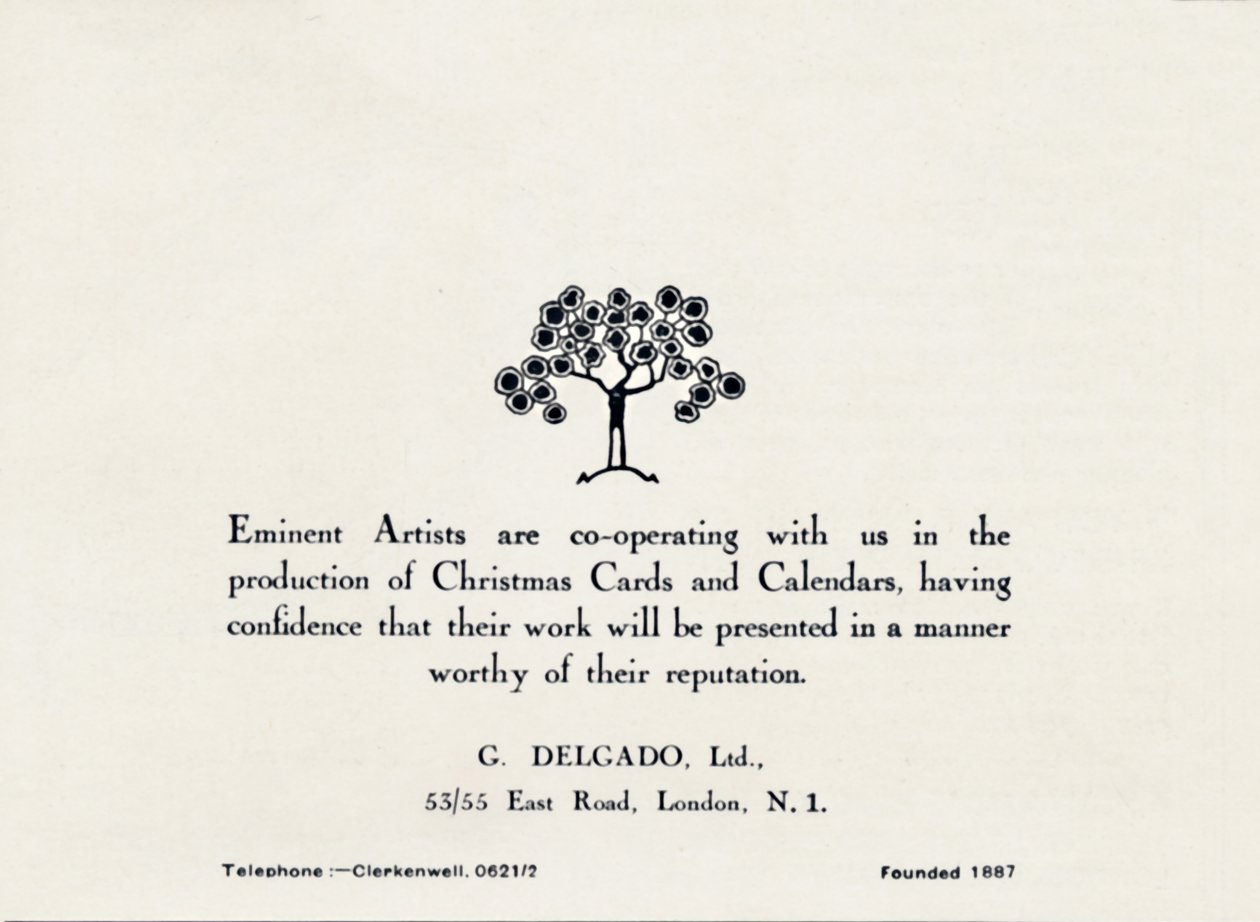 Beroemde kunstenaars - G Delgado, Ltd., 1935 door Unbekannt