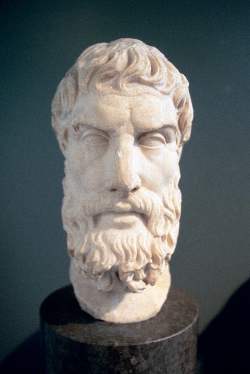 Epicurus, Oud-Griekse filosoof door Unbekannt