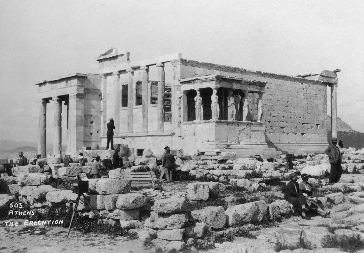 Erechtheion, Athene, Griekenland, c1920s-c1930s door Unbekannt