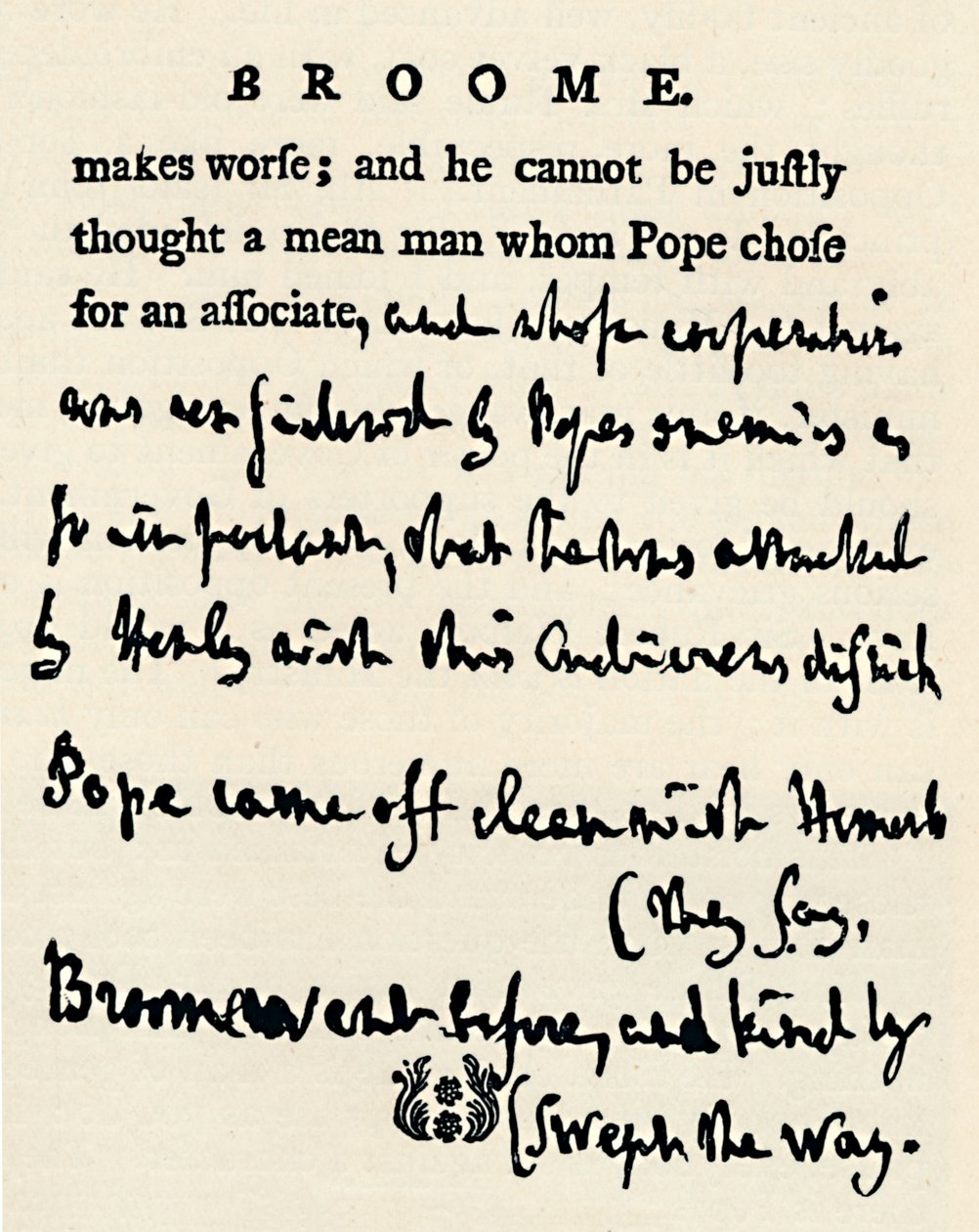 Facsimile van een gecorrigeerd proefschrift door Johnson van zijn Lives of the Poets, van het origineel in de For door Unbekannt